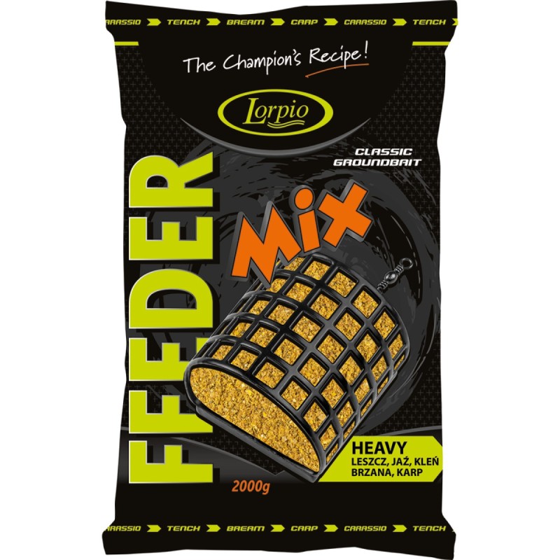 Zanęta Lorpio Feeder Mix Heavy 2kg – skuteczna na duże ryby