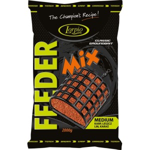 Zanęta Lorpio Feeder Mix Medium 2kg – skuteczna do wód mętnych