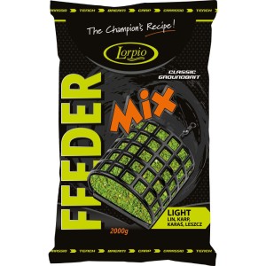 Zanęta Lorpio Feeder Mix Light 2kg – idealna do wód stojących