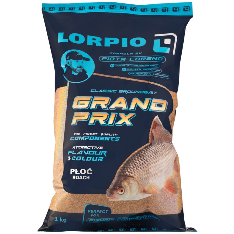 Zanęta Lorpio Grand Prix Roach 1kg – skuteczna mieszanka na płocie