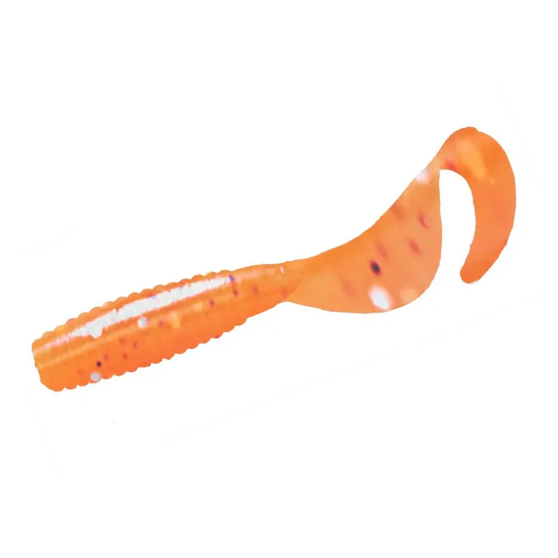 Lucky John Micro Grub 1" 2,5 cm 036 – mikro twister do pod lodu i micro jig