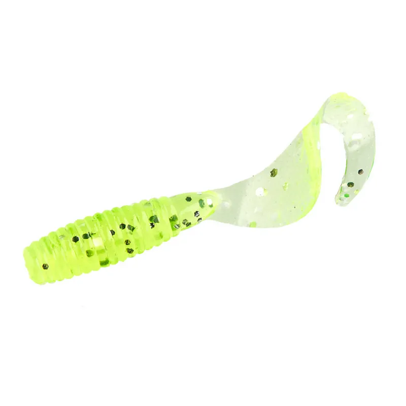 Lucky John Micro Grub 1" 2,5 cm 071 – mikro twister pod lód