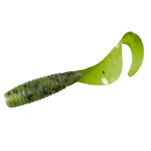 Lucky John Micro Grub 1" 2,5 cm PA01 – mikro twister pod lód