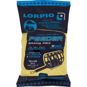 Zanęta Lorpio Grand Prix Feeder Yellow 1kg – żółta mieszanka do feedera