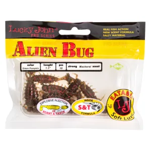 Robak Lucky John Alien Bug 1,5" 3,8 cm PA03 – guma na okonie