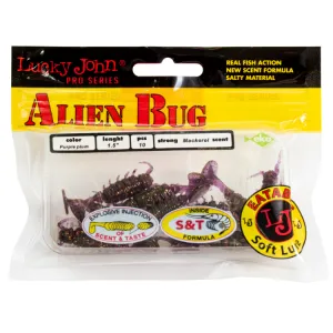Robak Lucky John Alien Bug 1,5" 3,8 cm S13 – guma na okonie