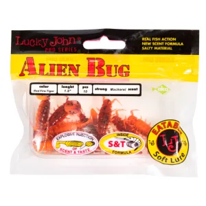 Robak Lucky John Alien Bug 1,5" 3,8 cm T48 – guma na okonie