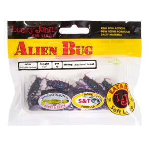 Robak Lucky John Alien Bug 1,5" 3,8 cm T52 – guma na okonie