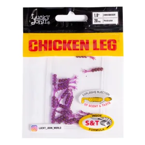 Guma Lucky John Chicken Leg 2,54 cm S13 – micro jig i drop shot