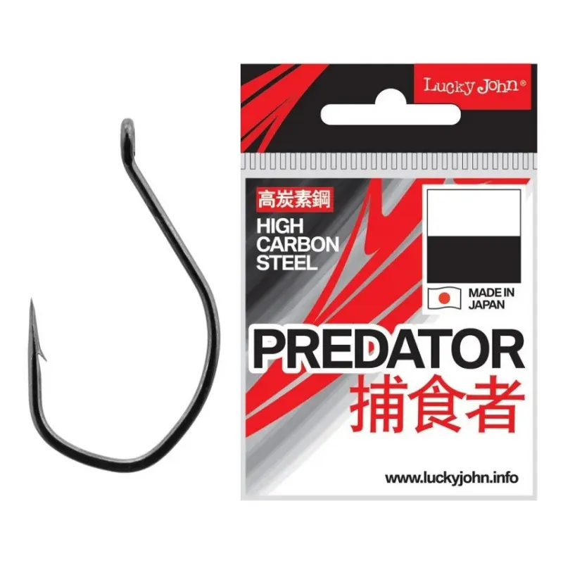 Haczyk Lucky John Drop Shot Hooks Predator hak 1