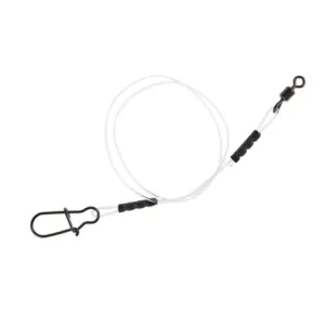 Przypony Lucky John HARD MONO 15 kg 30 cm 5 szt. na szczupaka
