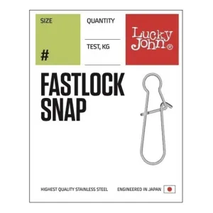 Agrafka Lucky John Fastlock Snap rozm. 00 9 kg