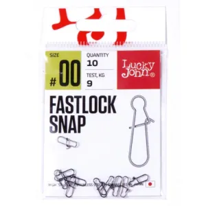 Agrafka Lucky John Fastlock Snap rozm. 000 9 kg