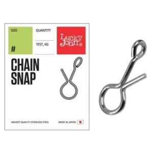 Agrafka Lucky John Chain Snap rozm. L do spinningu