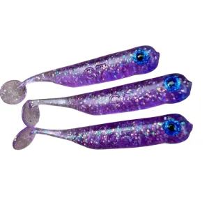 Great Fish GF1 49 mm Glitter Light Purple 10 szt. – guma na okonie