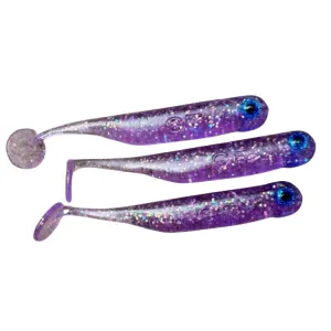 Great Fish GF1 49 mm Glitter Light Purple 10 szt. – guma na okonie