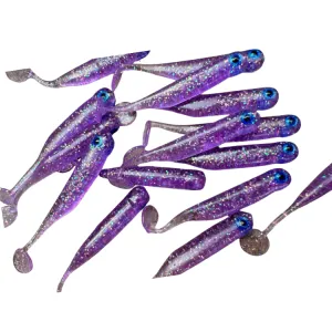 Great Fish GF1 49 mm Glitter Light Purple 10 szt. – guma na okonie