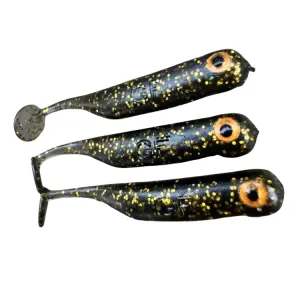 Great Fish GF1 49 mm Black & Gold 10 szt. – guma na okonie