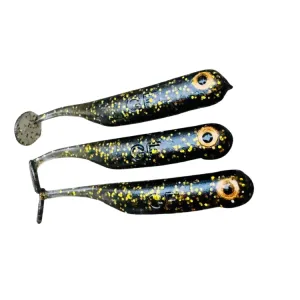 Great Fish GF1 49 mm Black & Gold 10 szt. – guma na okonie