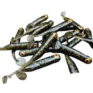 Great Fish GF1 49 mm Black & Gold 10 szt. – guma na okonie