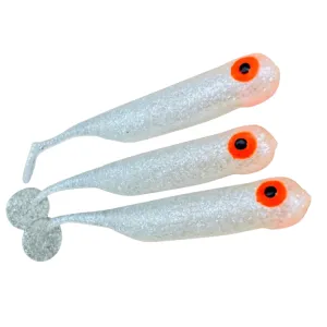 Great Fish GF1 49 mm Silver Pearl 10 szt. – guma na okonie