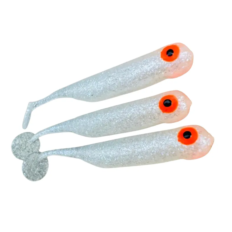 Great Fish GF1 49 mm Silver Pearl 10 szt. – guma na okonie