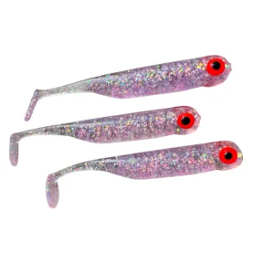 Great Fish GF1 49 mm Glitter Pink 10 szt. – guma na okonie
