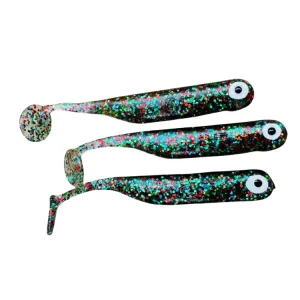 Great Fish GF1 49 mm Colorful Glitter 10 szt. – guma na okonie