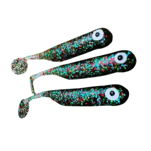 Great Fish GF1 49 mm Colorful Glitter 10 szt. – guma na okonie