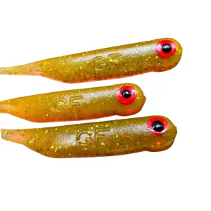 Great Fish GF1 49 mm Motor Oil Green 10 szt. – guma na okonie