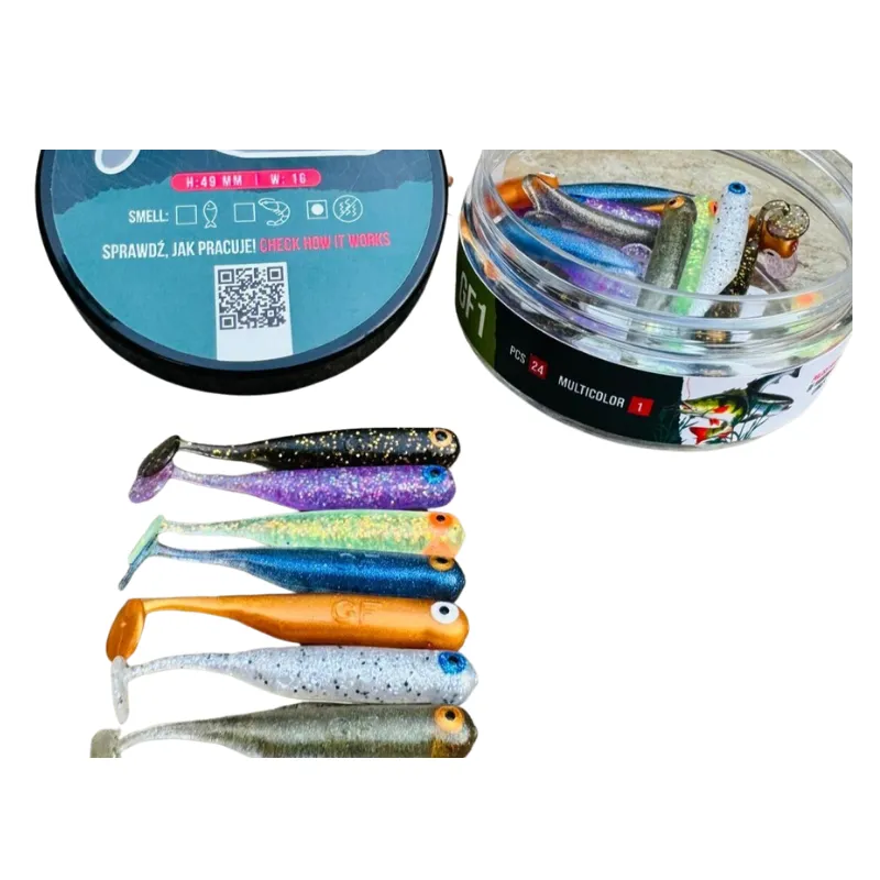 Great Fish GF1 49 mm Multicolor I 10 szt. – gumy na okonie