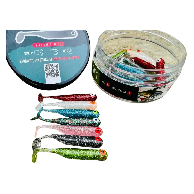Great Fish GF1 49 mm Multicolor II 10 szt. – gumy na okonie