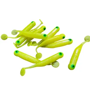 Great Fish GF1 49 mm Yellow – guma spinningowa 10 szt.