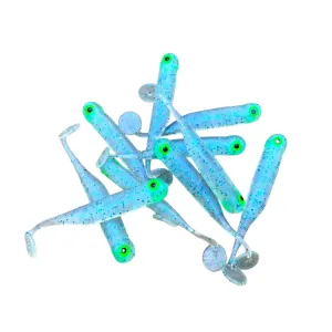 Great Fish GF1 49 mm Ice Blue – guma spinningowa 10 szt.