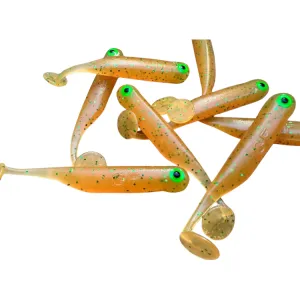 Great Fish GF1 49 mm Curry – guma spinningowa 10 szt.