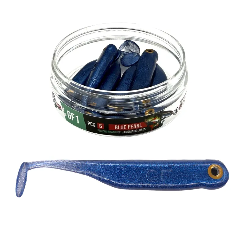 Great Fish GF1 7 cm Blue Pearl – guma spinningowa 6 szt.