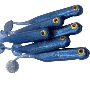 Great Fish GF1 7 cm Blue Pearl – guma spinningowa 6 szt.