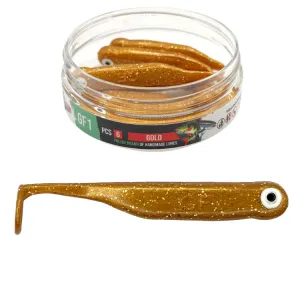 Great Fish GF1 7 cm Gold – guma spinningowa 6 szt.