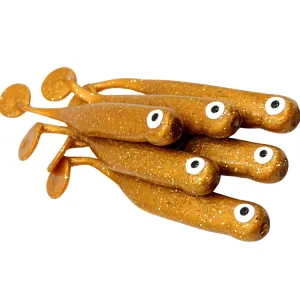 Great Fish GF1 7 cm Gold – guma spinningowa 6 szt.