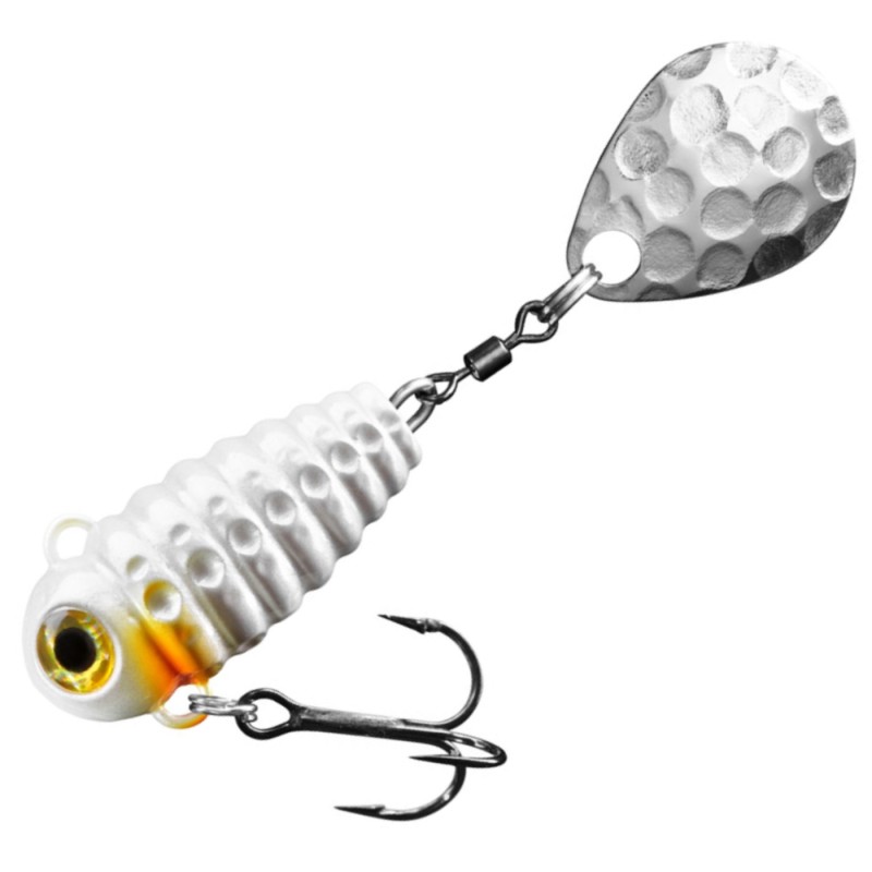 SpinMad Crazy Bug 2504 – wirujący ogonek 6 g, naturalny kolor