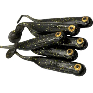 Great Fish GF1 7 cm Black&Gold – guma spinningowa 6 szt.