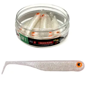 Great Fish GF1 7 cm Silver Pearl – guma spinningowa 6 szt.