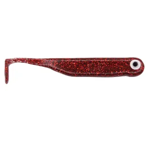 Great Fish GF1 7 cm 2,5 g Glitter Red – guma 6 szt.