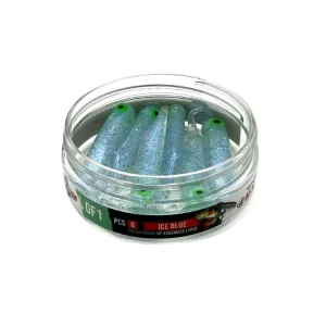 Great Fish GF1 7 cm 2,5 g Ice Blue – guma spinningowa 6 szt.