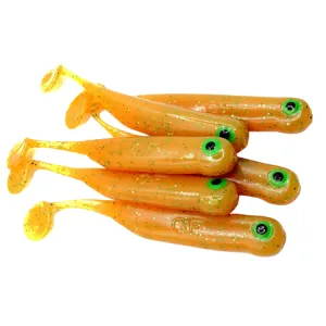 Great Fish GF1 7 cm 2,5 g Curry – guma spinningowa 6 szt.
