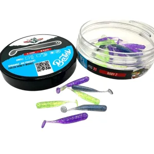 Great Fish GF1 BABY 29 mm MIX2 – mikrogumy 21 szt.