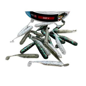 Great Fish GF1 BABY 29 mm MIX4 – mikrogumy 21 szt.