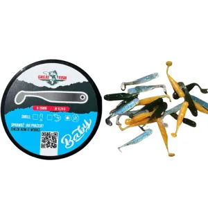Great Fish GF1 BABY 29 mm MIX5 – mikrogumy 21 szt.