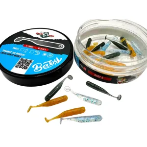 Great Fish GF1 BABY 29 mm MIX5 – mikrogumy 21 szt.