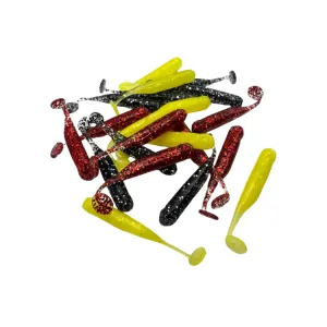 Great Fish GF1 BABY 29 mm MIX6 – gumy ultralight 21 szt.